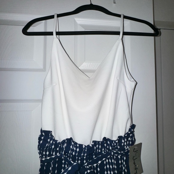 Blue and white Jumpsuit - Picture 3 of 5